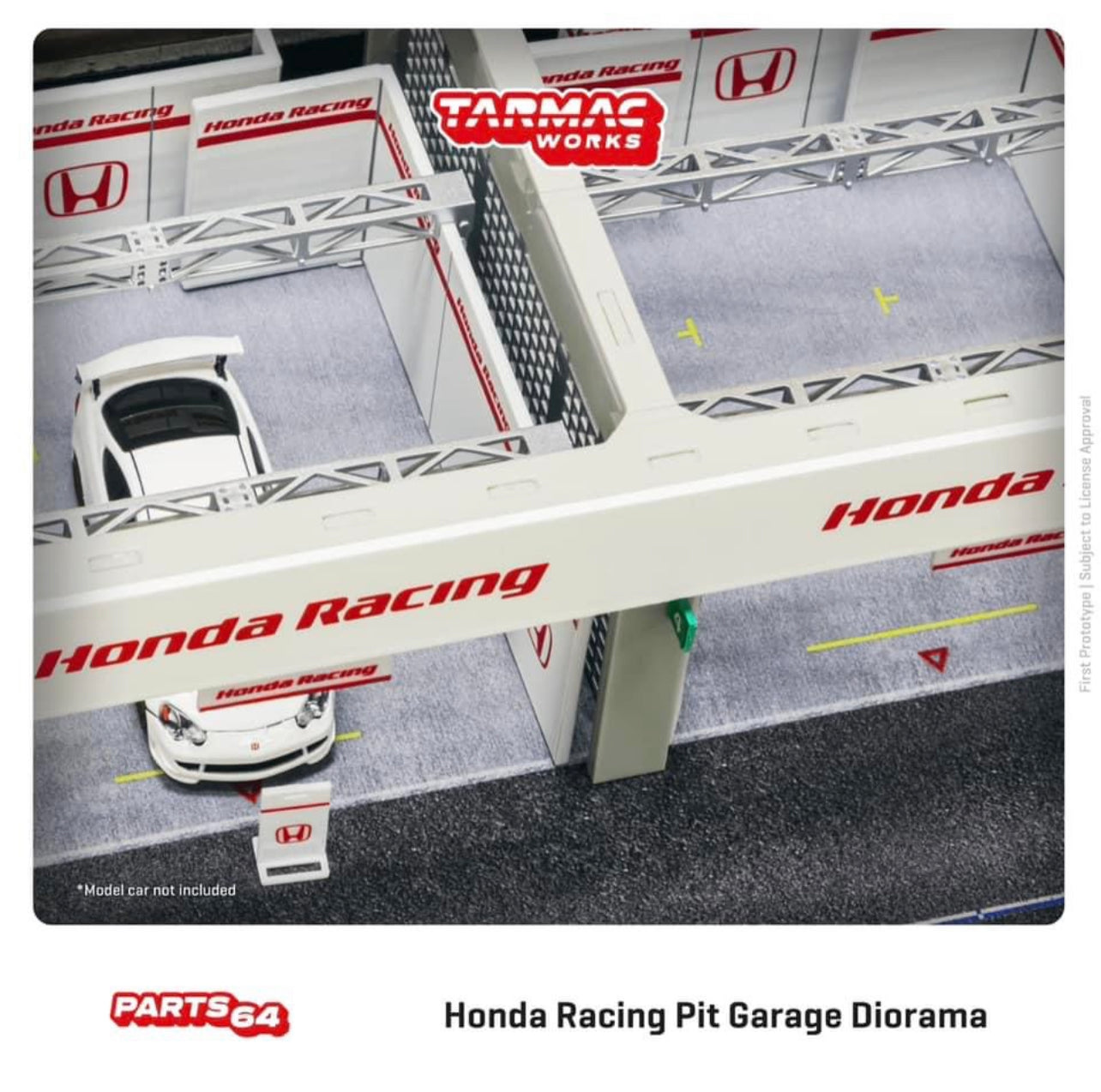 Tarmac Works Honda Racing Pit Garage Diorama