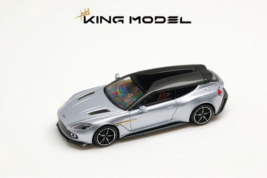 King Model Aston Martin Vanquish Zagato Shooting Brake Silver