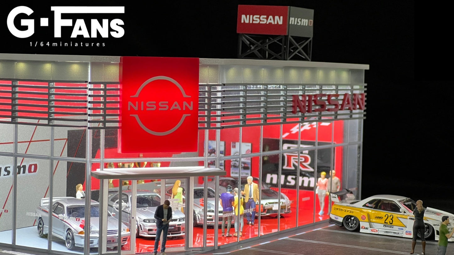 MoreArt Diorama Nissan Dealership