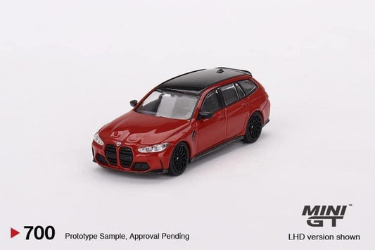 Mini GT BMW M3 Competition Touring Toronto Red Metallic #700