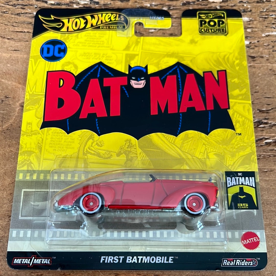 Hot Wheels Premium Pop Culture Batman First Batmobile – Bran’s Diecast