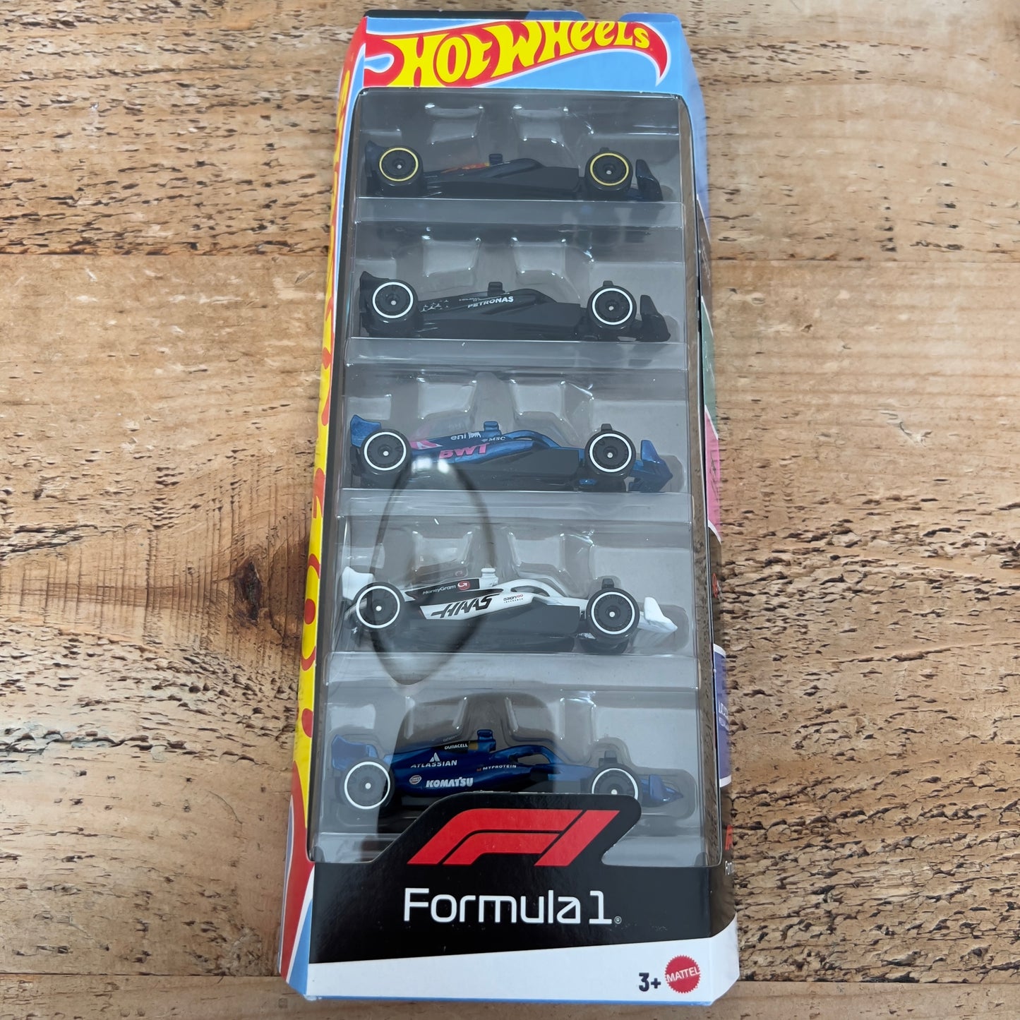 Hot Wheels 5 Pack Formula 1