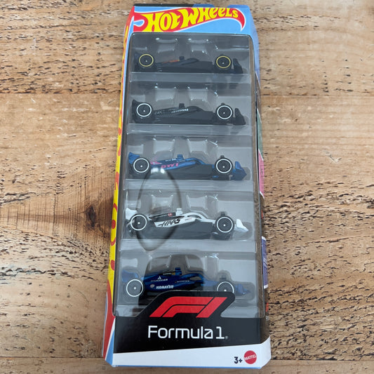 Hot Wheels 5 Pack Formula 1