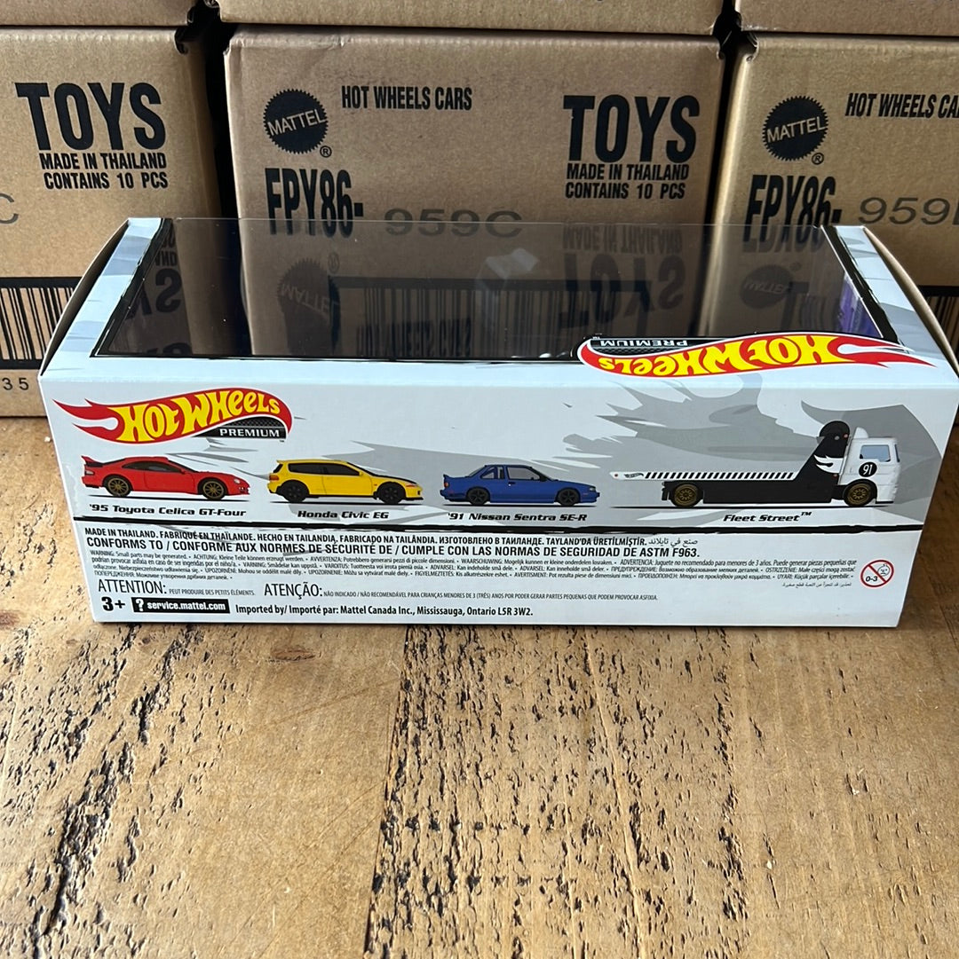 Hot Wheels Premium Box Set Civic Celica Sentra