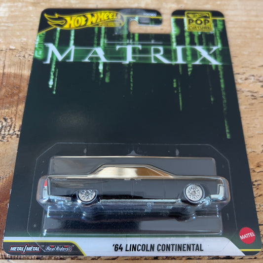 Hot Wheels Premium Pop Culture Matrix ‘64 Lincoln Continental