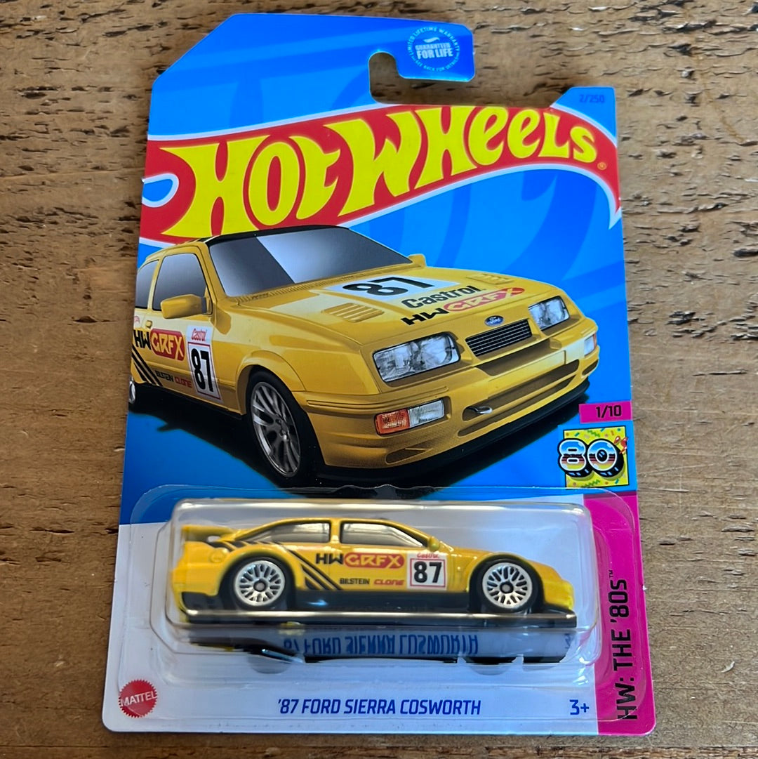Hot Wheels US Exclusive 87 Ford Sierra Cosworth