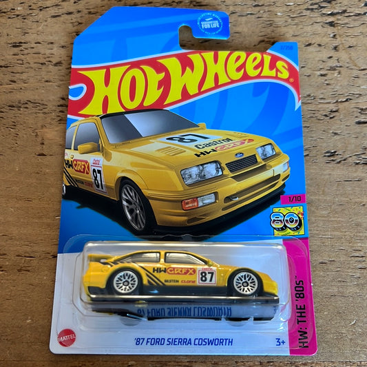 Hot Wheels US Exclusive 87 Ford Sierra Cosworth