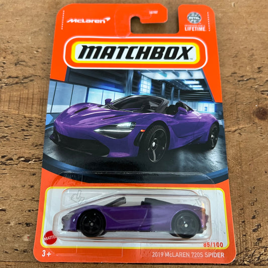 Matchbox 2019 McLaren 720S Spider