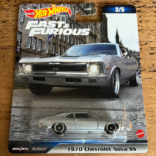 Hot Wheels Premium Fast & Furious 1970 Chevrolet Nova SS