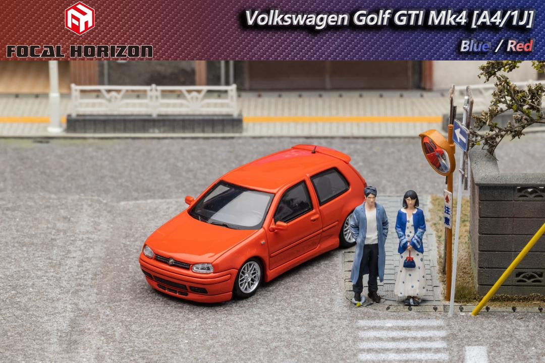 Focal Horizon Volkswagen Golf MK4 GTI Red