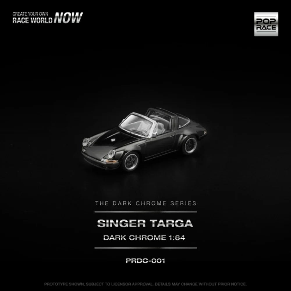 Pop Race Dark Chrome Series Singer Targa 001