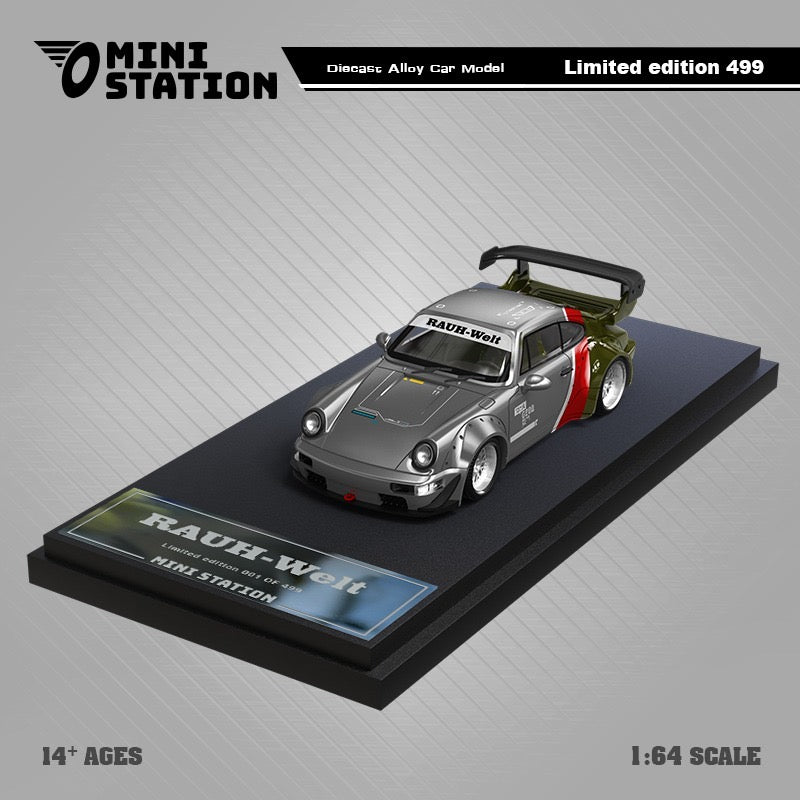 Mini Station Porsche 964 RWB Cyberpunk