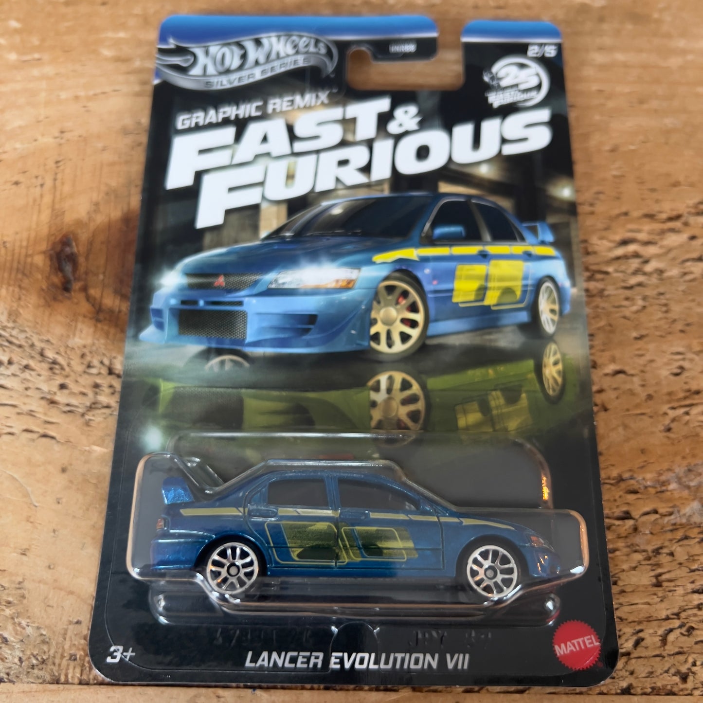 Hot Wheels Silver Series Fast & Furious Mitsubishi Lancer Evolution VII