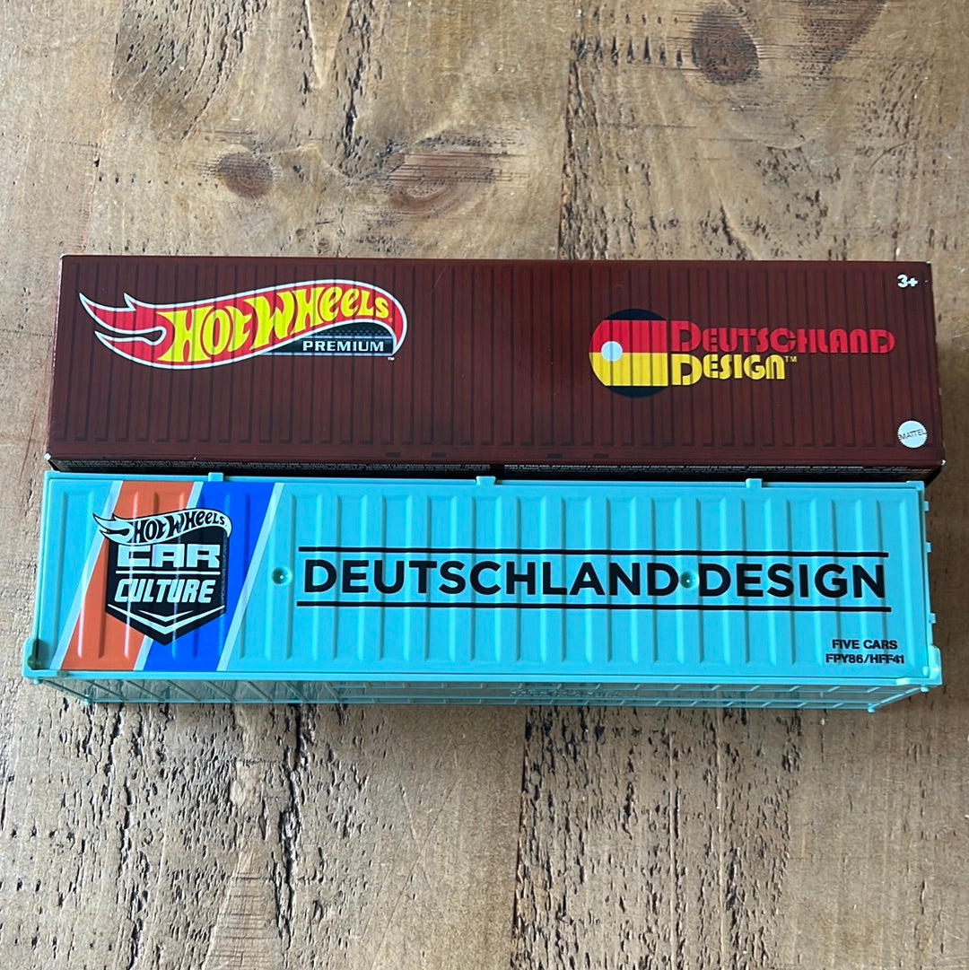 Hot Wheels Deutschland Design Container Set