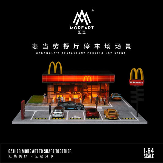 MoreArt Diorama McDonalds Restaurant