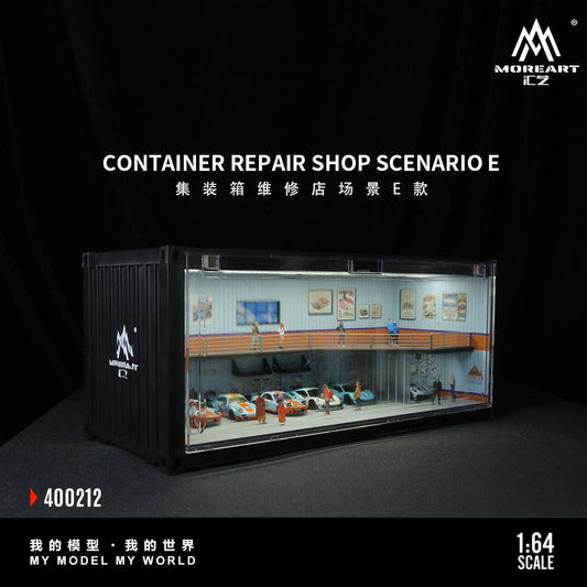 More Art Diorama Repair Shop Container Style E