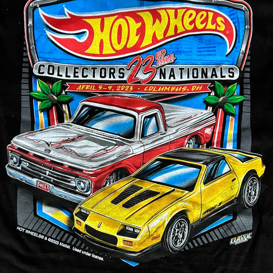 Genuine Hot Wheels 23RD Collectors National Convention T Shirt Size Small