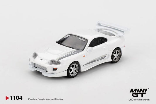 Mini GT Toyota Supra Veilside Combat V-I White #1104