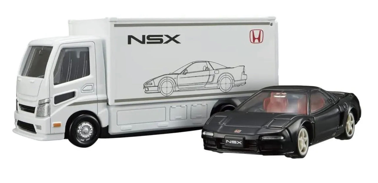 Tomica Premium Honda NSX With Transporter Truck Set