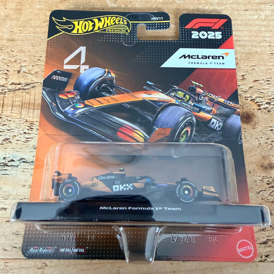 Hot Wheels Premium Formula 1 McLaren #4 Lando Norris