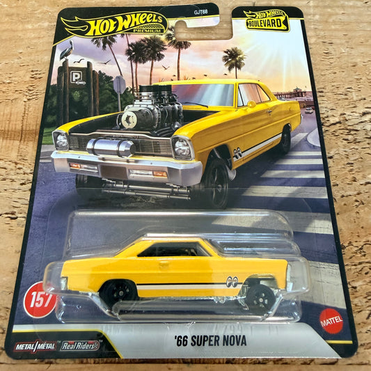 Hot Wheels Premium Boulevard ‘66 Super Nova Mooneyes