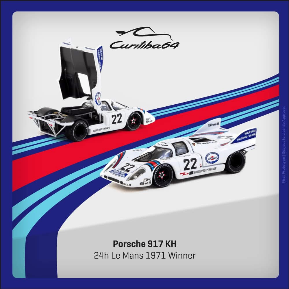 Tarmac Works x Curitiba 64 Porsche 917 KH