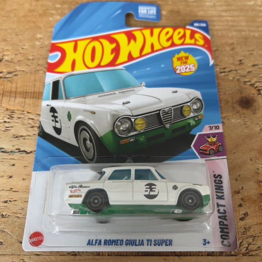 Hot Wheels Mainline US Card Alfa Romeo Giulia TI Super