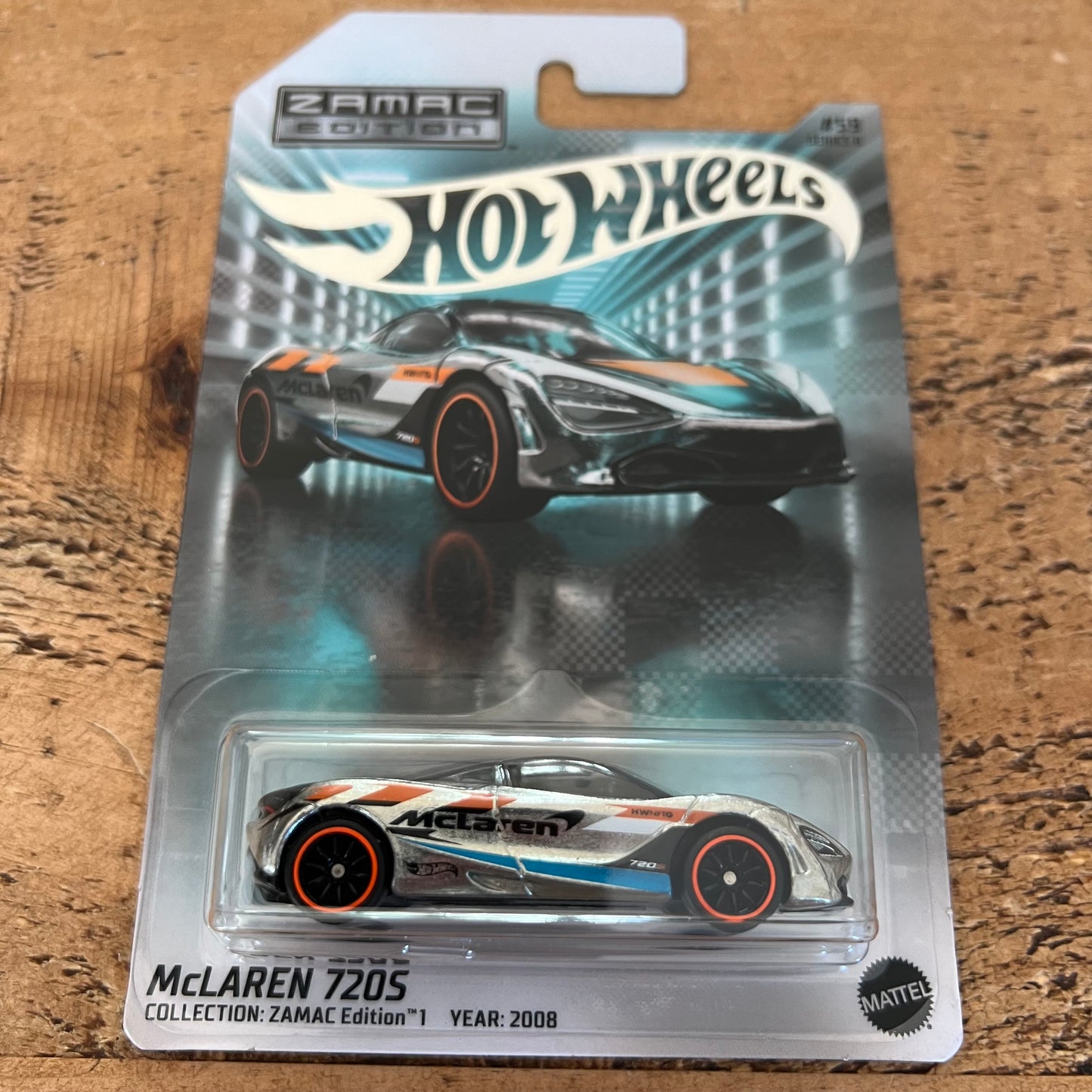 Hot Wheels NFT Garage Zamac Edition McLaren 720S