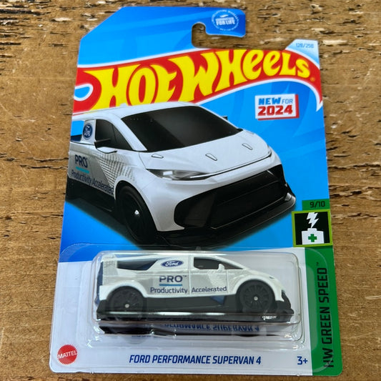 Hot Wheels Mainline US Card Ford Performance Supervan 4