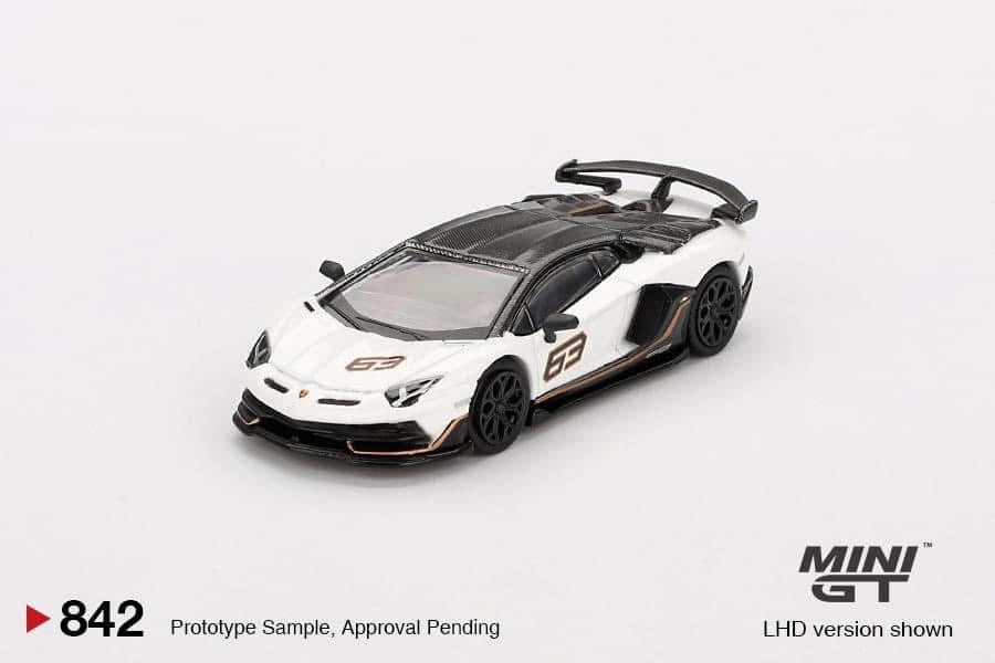 Mini GT Lamborghini Aventador SVJ 63 #842