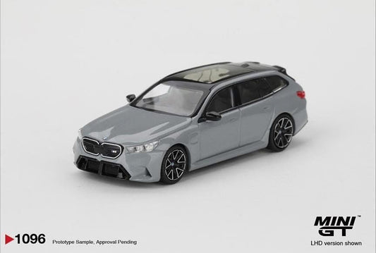 Mini GT BMW M5 Touring Brooklyn Grey Metallic #1096