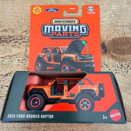 Matchbox Moving Parts 2024 Ford Bronco Raptor