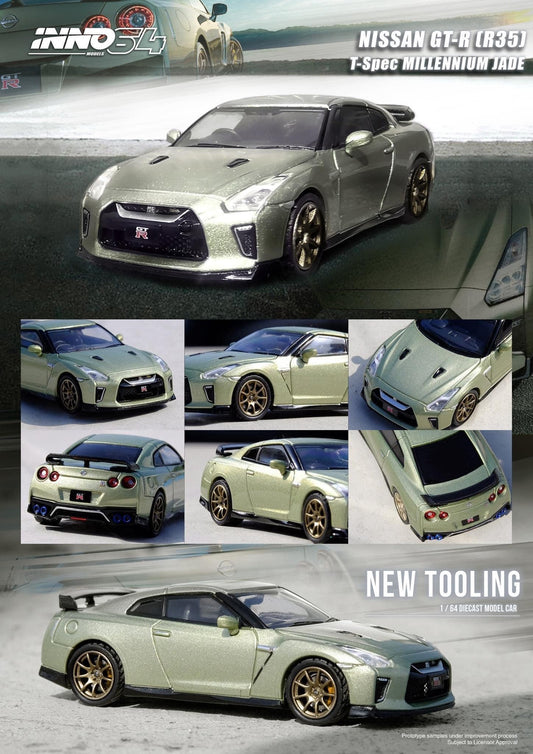 Inno64 Nissan R35 GTR Millennium Jade