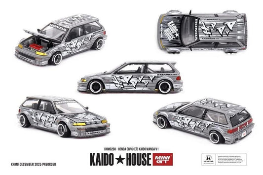 Mini GT x Kaido House Honda Civic EF Manga V1 #260