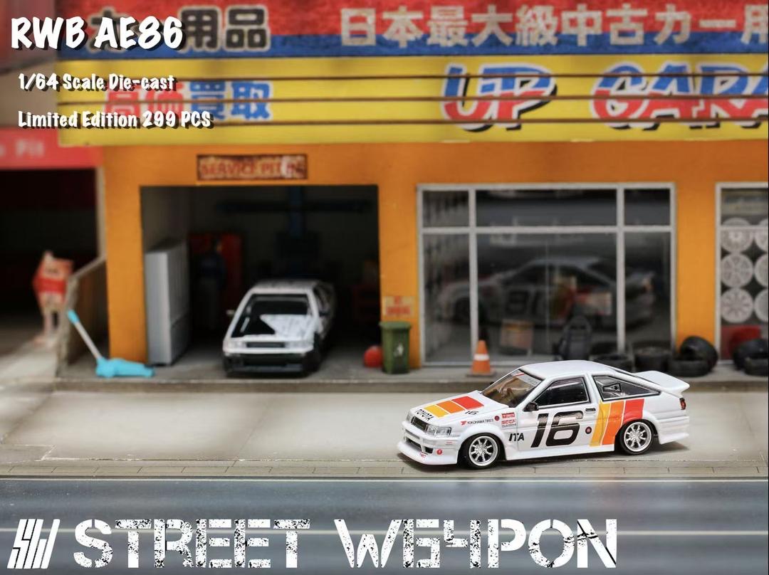 Street Weapon Toyota AE86 TRD Racing