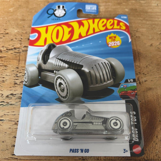 Hot Wheels Mainline US Card Monopoly Pass N Go