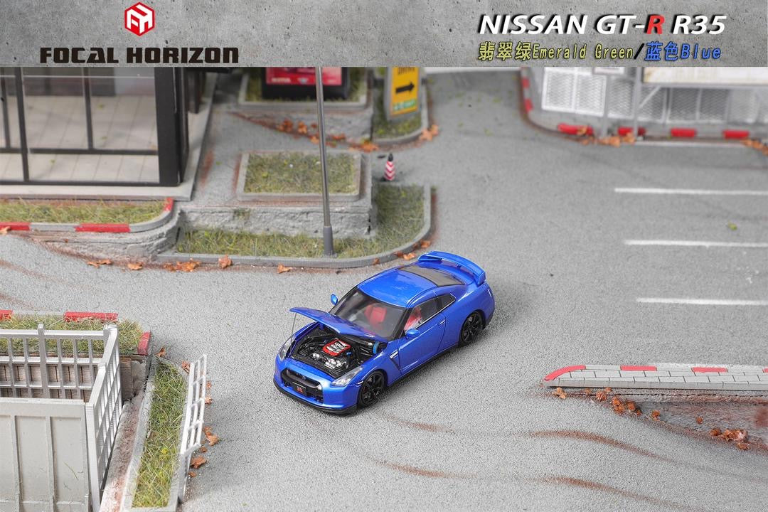 Focal Horizon Nissan R35 GTR Bayside Blue