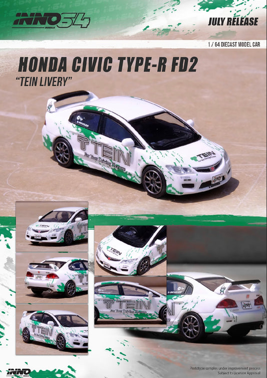 Inno64 Honda Civic Type R FD2 Tein