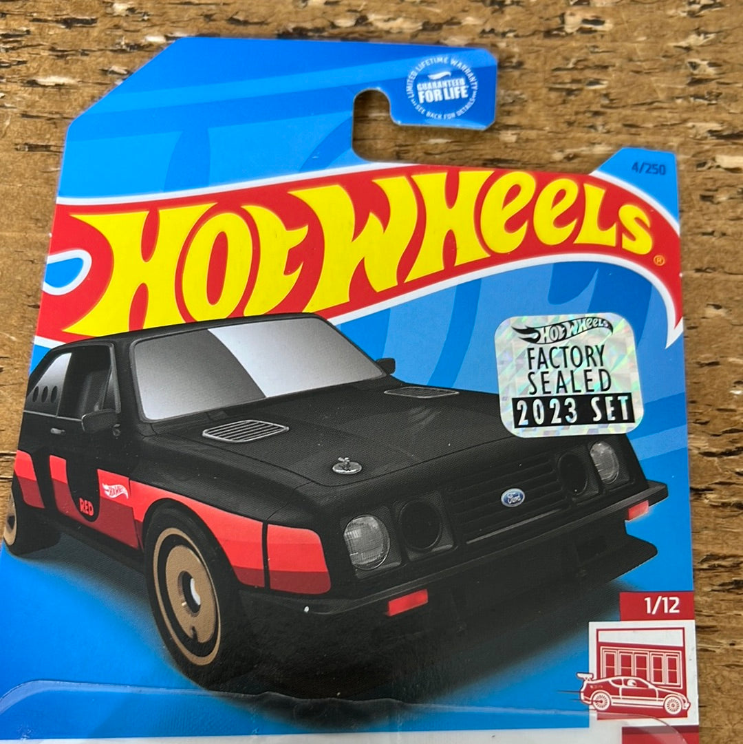 Hot Wheels US Exclusive Factory Red Edition Sealed Ford Escort RS2000