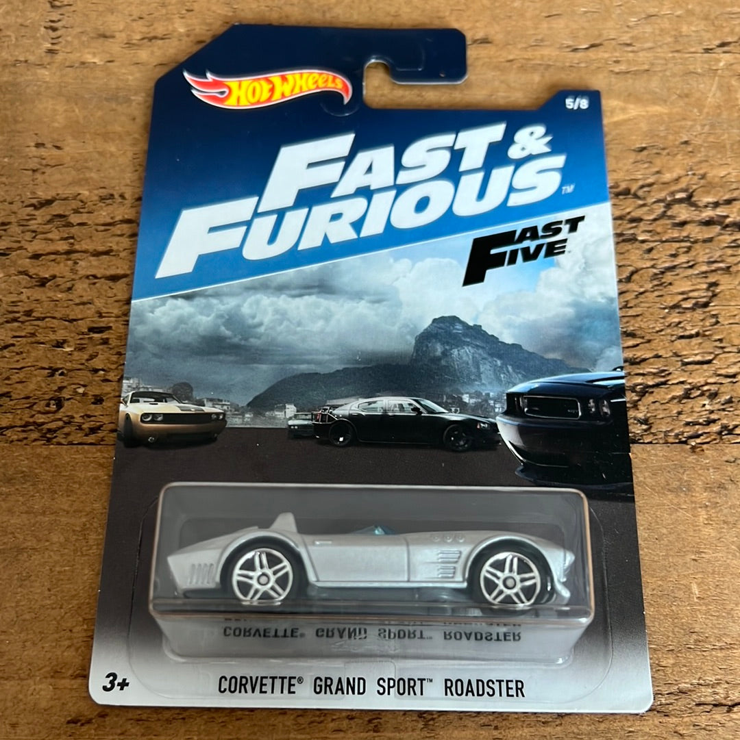 Hot Wheels Mainline Fast & Furious Corvette Grand Sport Roadster