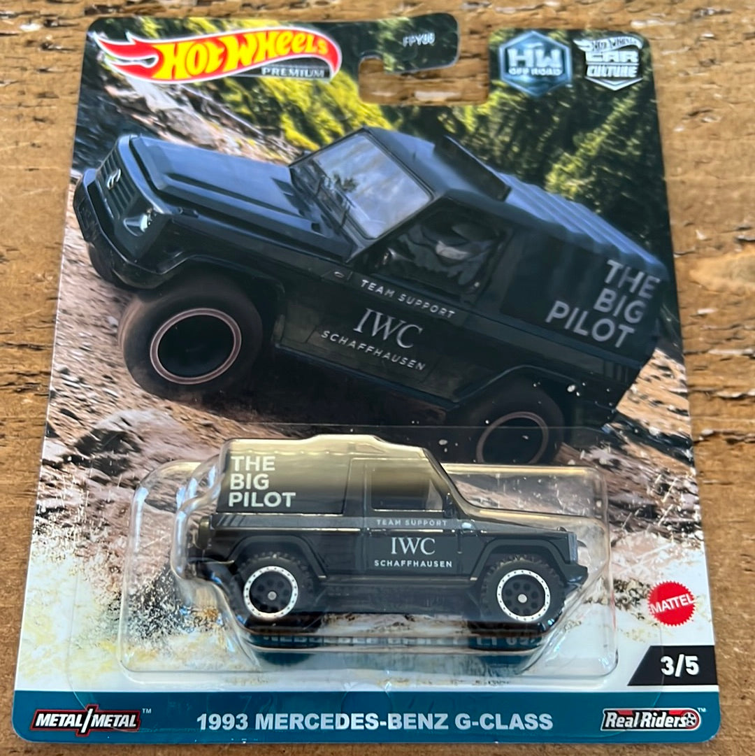 Hot Wheels Premium Off Road 1993 Mercedes Benz G Class