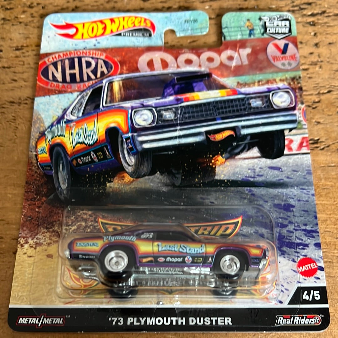 Hot Wheels Premium Dragstrip Demons 73 Plymouth Duster