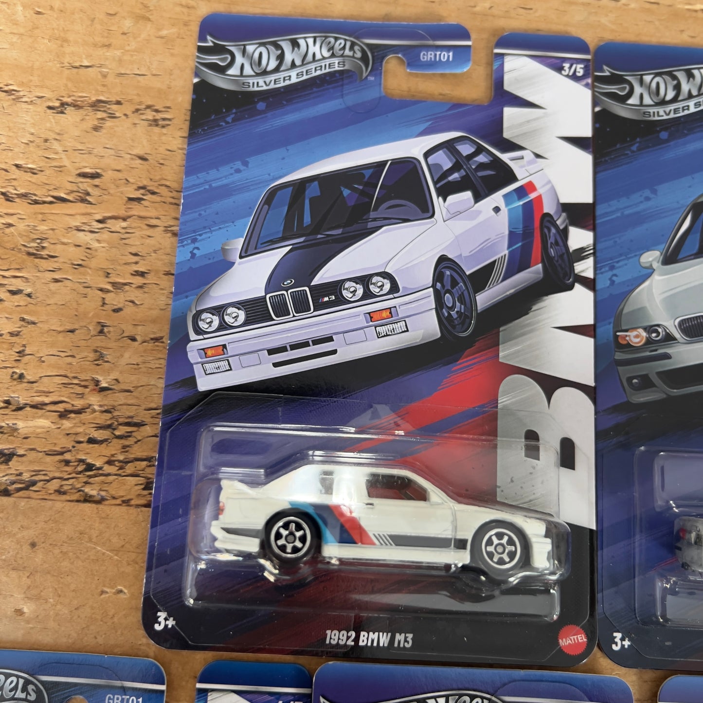 Hot Wheels Silver Series BMW Full Set Of 5