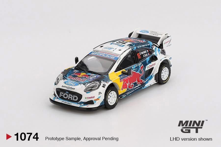 Mini GT Ford Puma Rally1 2024 Rally Finland 3rd Place M-Sport #1074 ...
