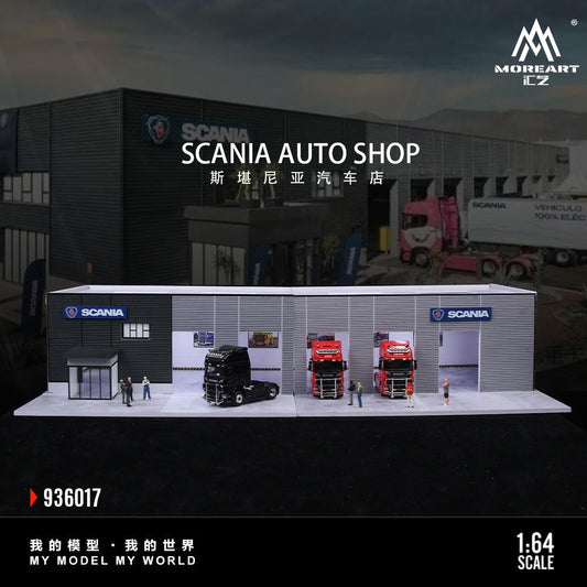 More Art Diorama Scania Repair Shop