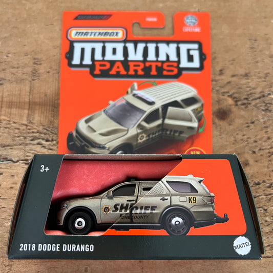 Matchbox Moving Parts 2018 Dodge Durango