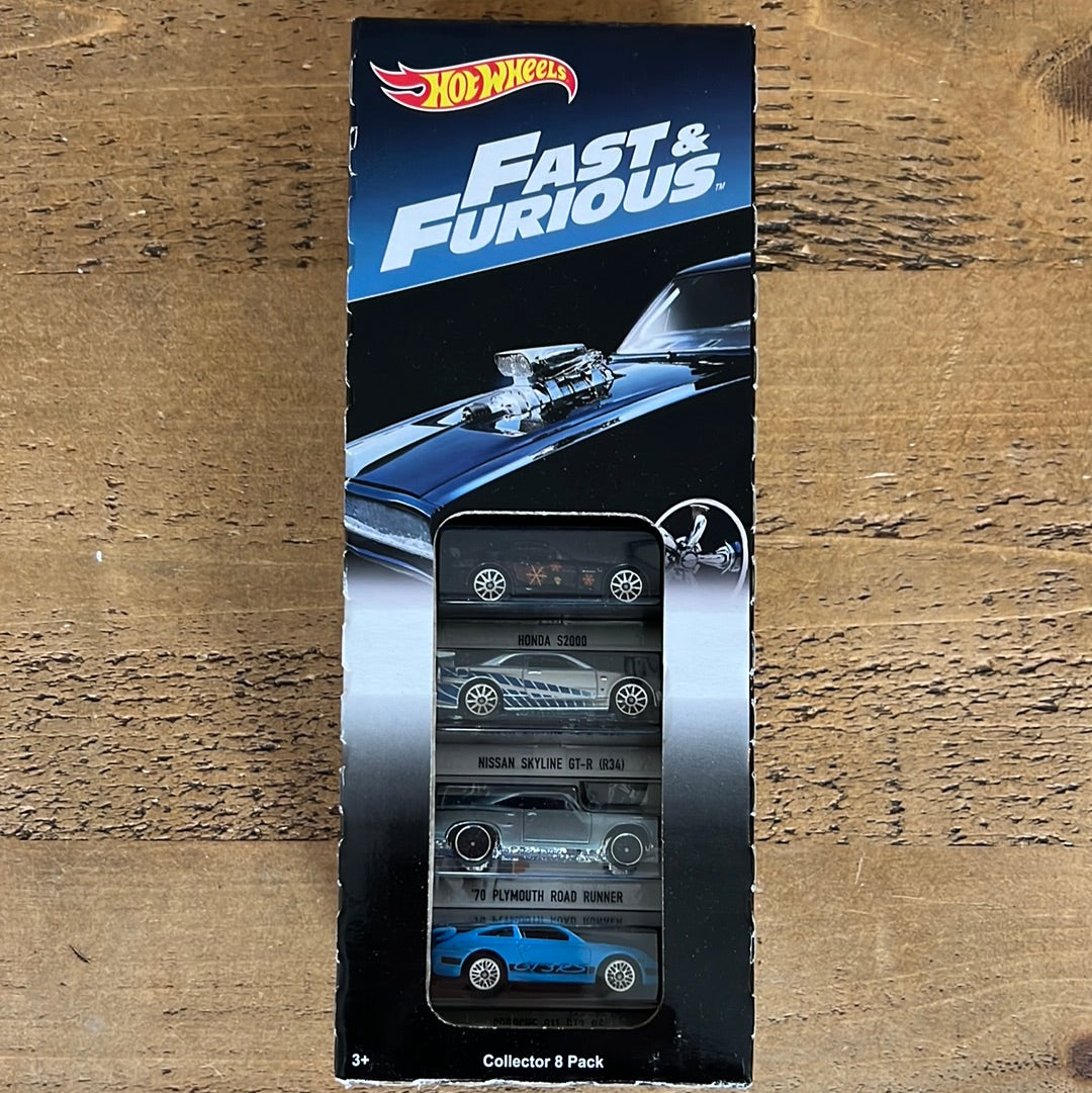 Hot Wheels Fast & Furious Collectors Edition 8 Pack