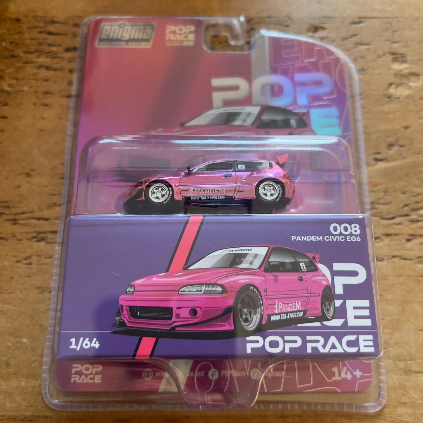 Pop Race Pandem Honda Civic EG6 Chase