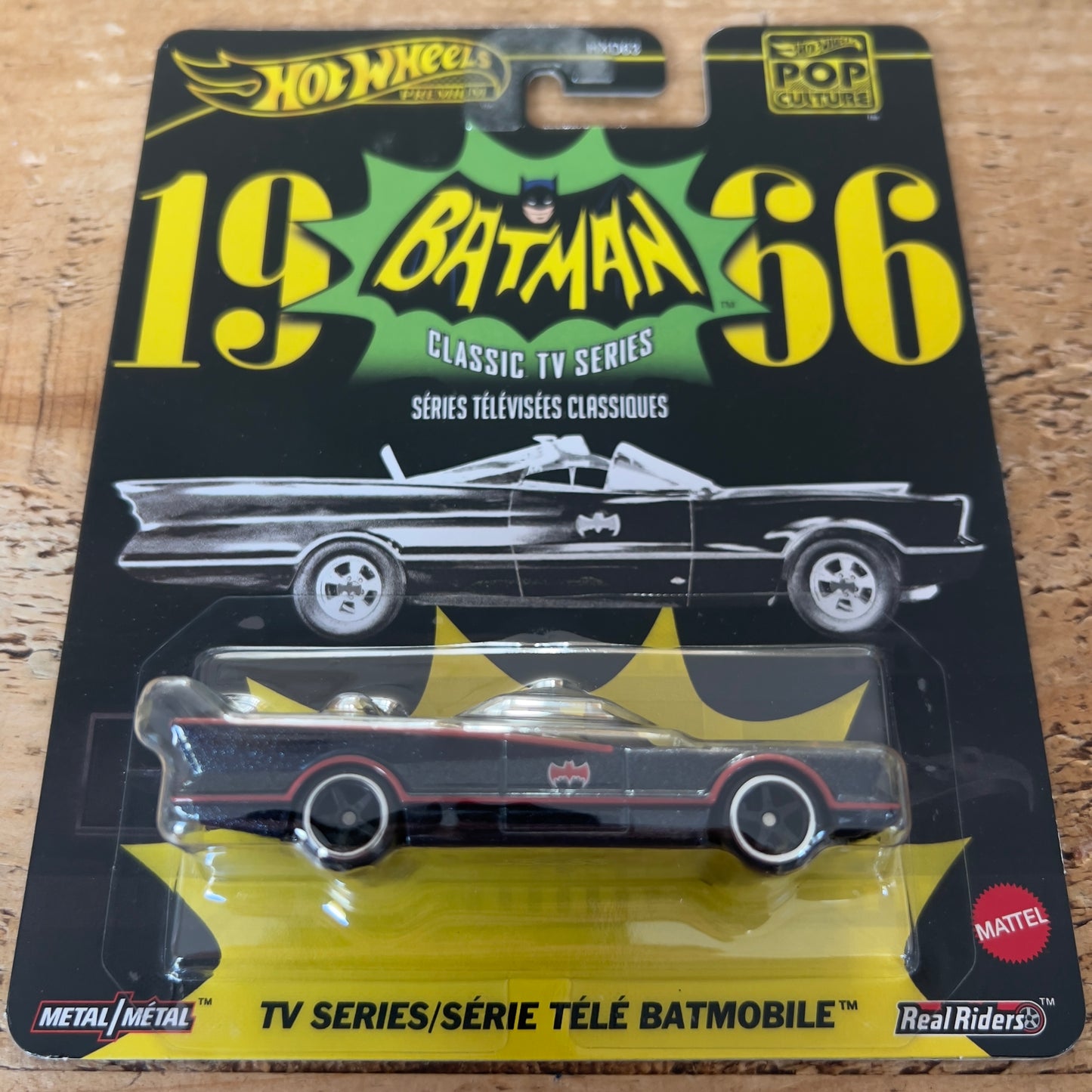 Hot Wheels Premium Pop Culture Batman TV Series Batmobile