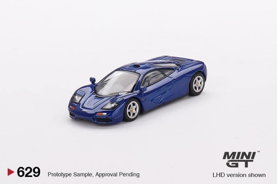 Mini GT McLaren F1 Cobalt Blue #629